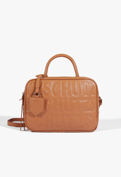 Bolsa Logo Schutz Marrom