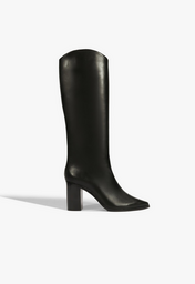 ヤマリンズ Bota Marrom Schutz Maryana Block Couro | ZZ MALL