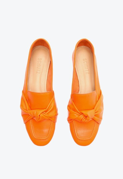 SAPATO MOCASSIM LARANJA SCHUTZ NÓ