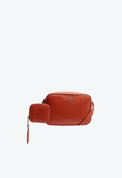 Bolsa Tiracolo Vermelha Schutz Pequena Agatha Couro
