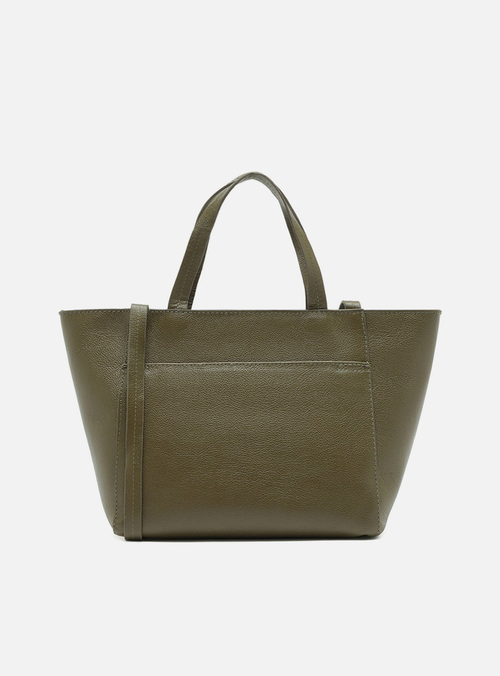 Bolsa Tote Verde Arezzo Couro Brenda Grande