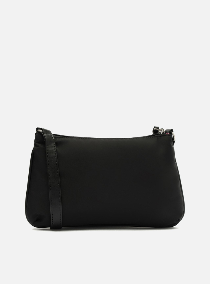 Clutch Preta Nylon Lizza Pequena Brizza