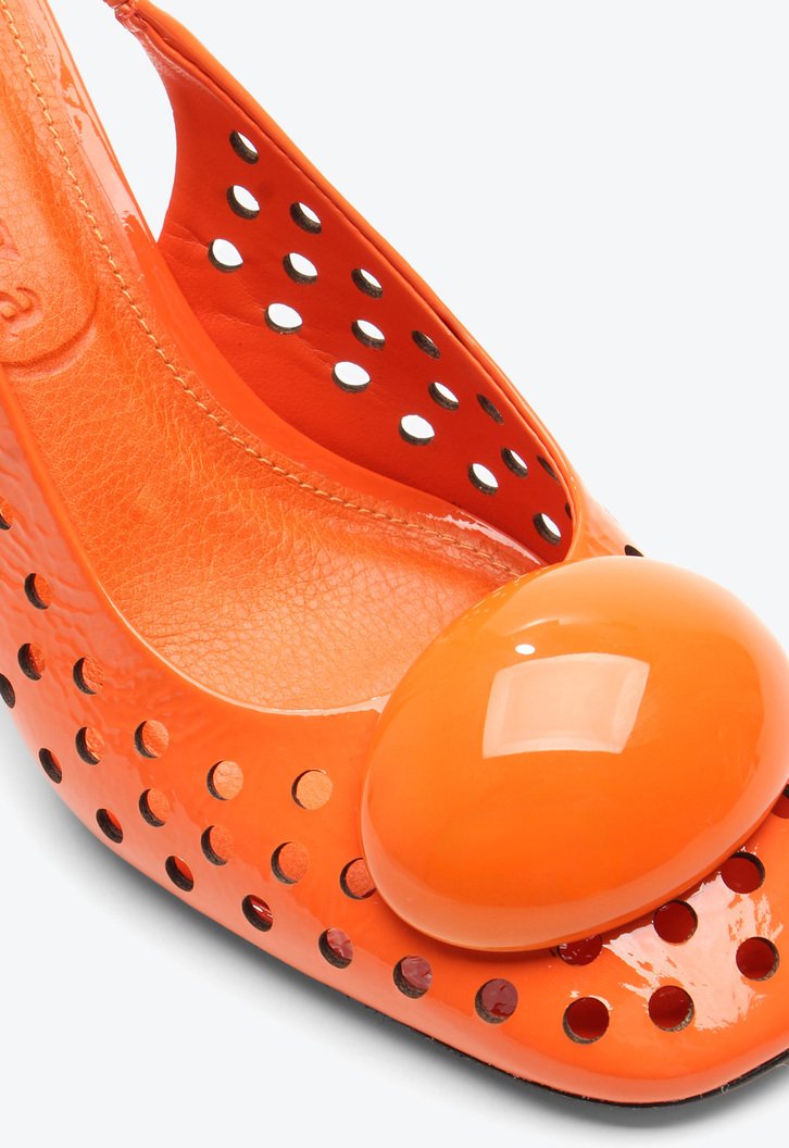 Slingback  Margot Laranja