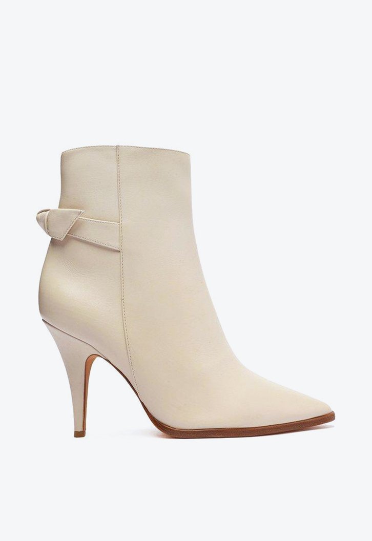 Clarita Bootie Spoon Heel Fog
