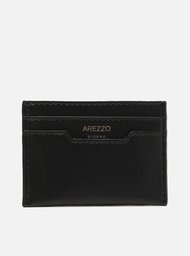Porta-cartões Preto Arezzo Pequeno