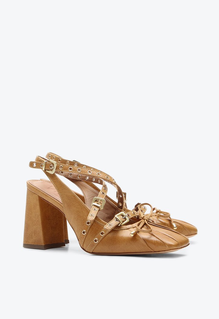 Slingback Caramelo Vicenza Chrissy