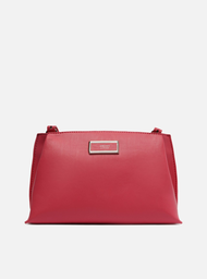 Bolsa Rosa Arezzo Calf Pequena