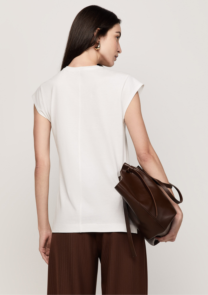 Camisa Off-White Dzarm Estampada com Meia Manga Regular