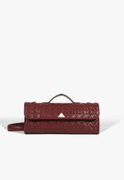 Bolsa Vermelha Schutz Baguete Rebecca Couro | ZZ MALL