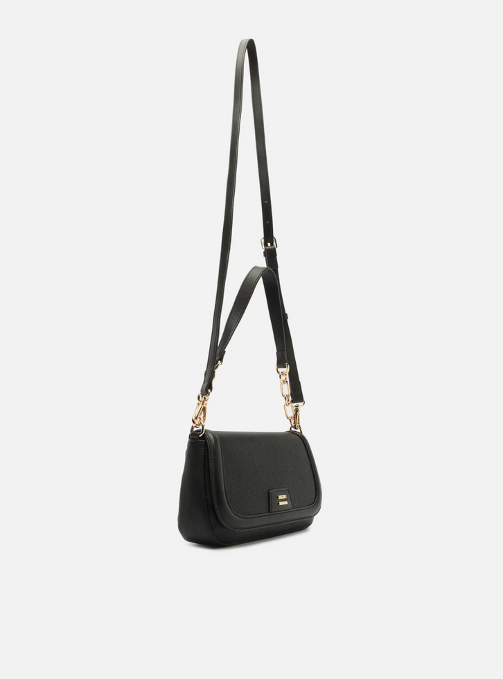Bolsa Shoulder Preta Média | ZZ MALL