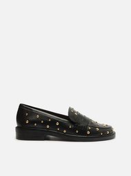 Mocassim Preto Tachas