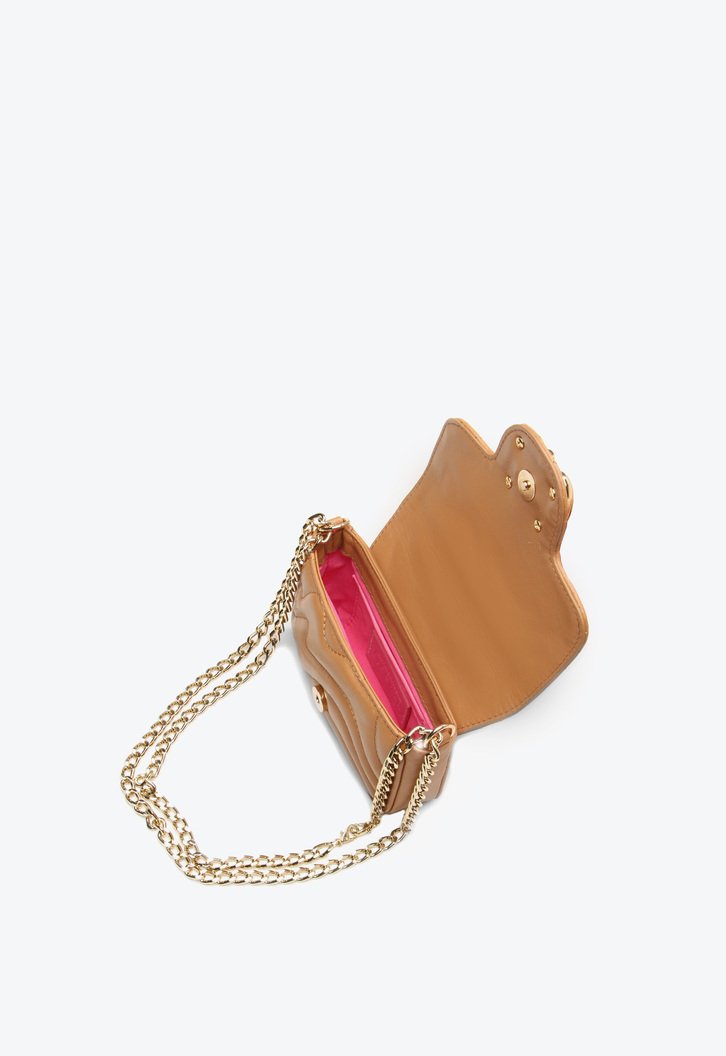 Bolsa Tiracolo Lily Pequena Marrom