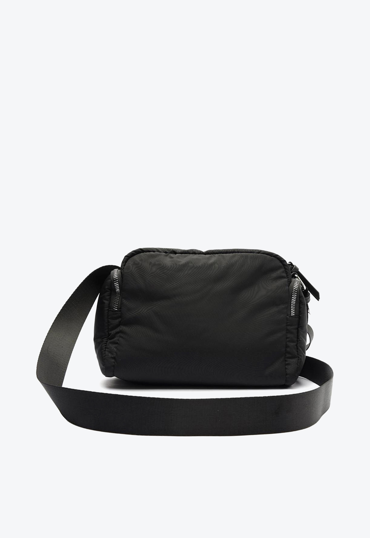 Bolsa Tiracolo Preta Arezzo Nylon Média Bolso