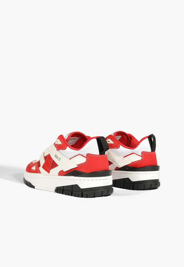 Tênis Court 95 Branco e Vermelho