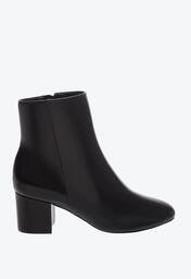Bota Slim Salto Bloco Preta