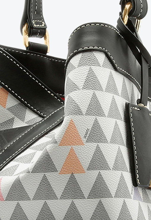 Bolsa Tote Branca Schutz Neo Emma Triangle