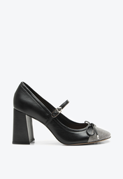 Scarpin Preto Vicenza Maxy