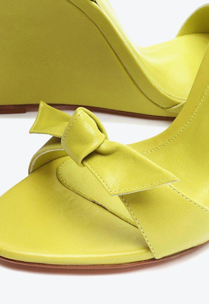 Clarita 100 Wedge Green Apple