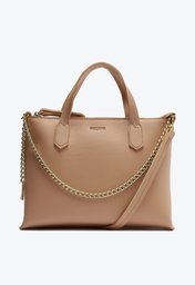 Bolsa Tote Nude Anacapri Corrente Média