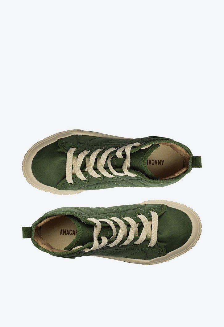 Tênis Cano Alto Verde Alê Nylon