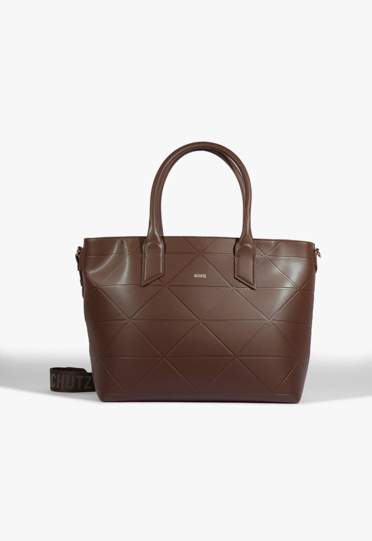 Bolsa Tote Tiracolo Grande Maely Marrom | ZZ MALL