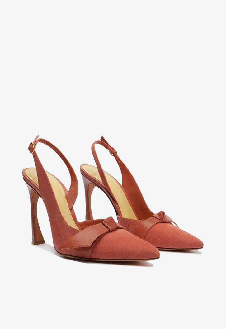 Asymmetric Clarita Slingback 100 Guava