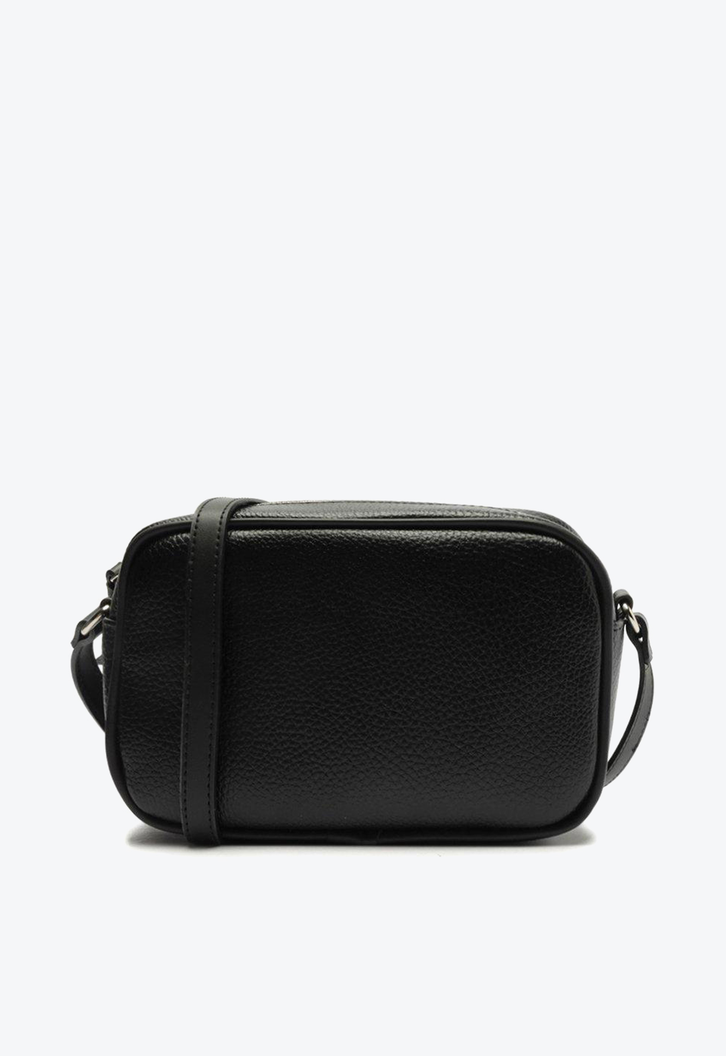 Bolsa Tiracolo Preta Arezzo Elisa Pequena Giorno