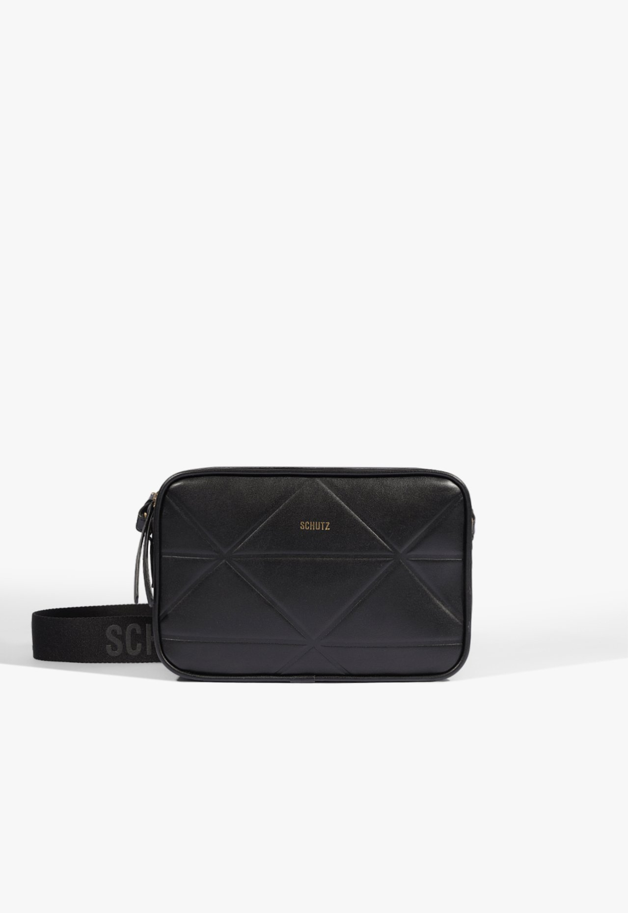 【small stuff】韓国RESTBED BLACKDOUBLESTRIPE Bolsa Pequena Dobrevin Preta | ZZ MALL