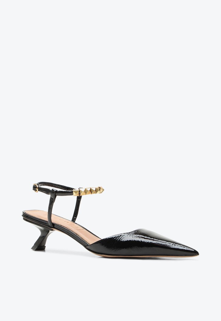 Slingback Preto Vicenza Servia