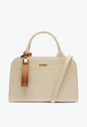 Bolsa Tote Branca Anacapri Média Estruturada Bag Charm