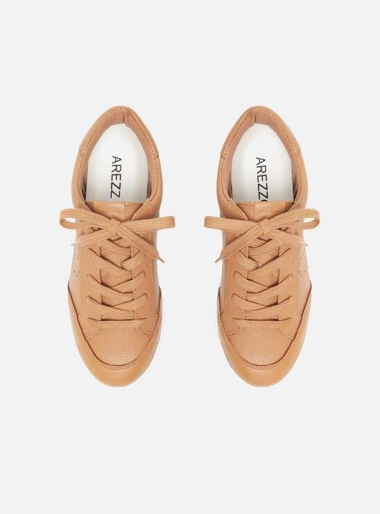 TÊNIS FLATFORM NUDE AREZZO CADARÇO