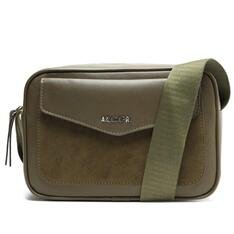 Crossbody Verde Anacapri Bolso Acamurçado Grande