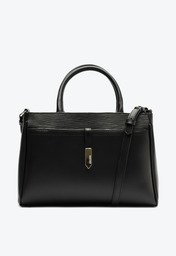 Bolsa Tote Preta Anacapri Grande Vitória