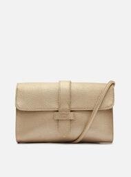 Bolsa Tiracolo Dourada Arezzo Betina Pequena