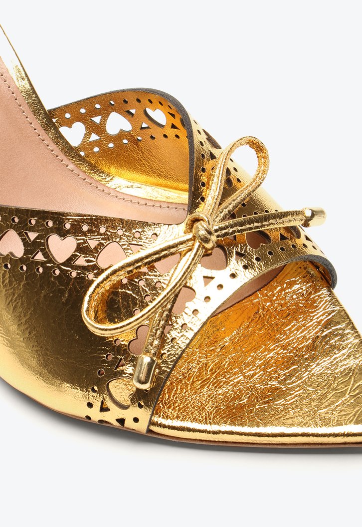 Tamanco Saga Dourado