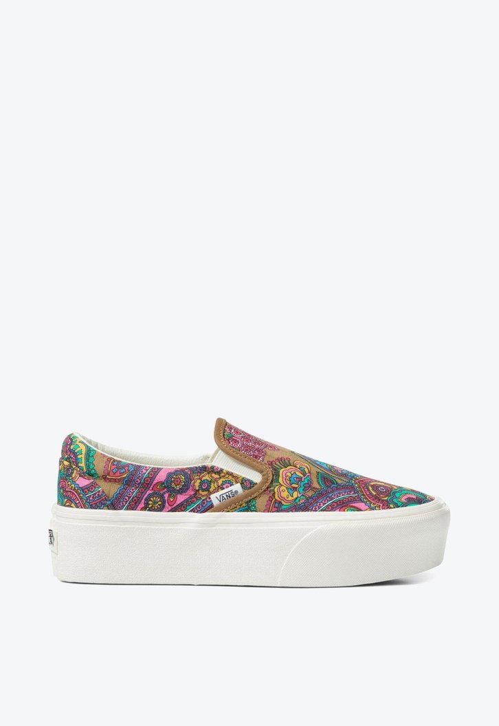 Tênis Vans Slip On Stackform Paisley Bloom