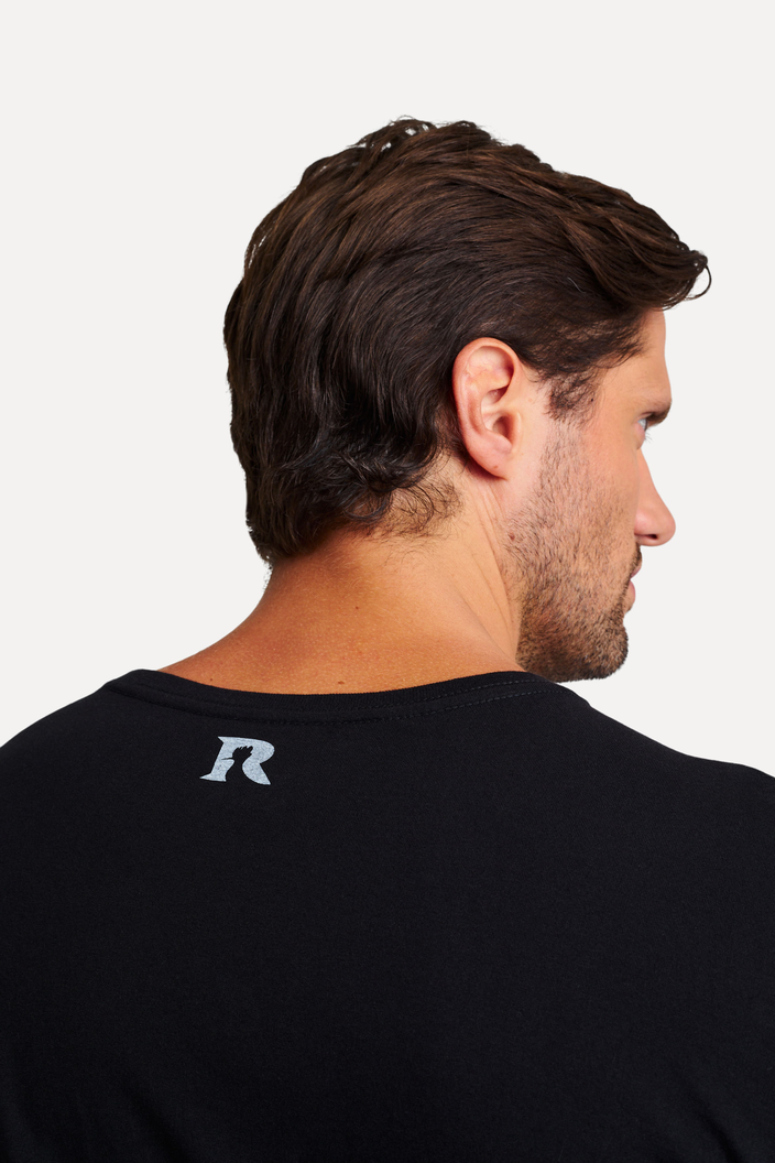 CAMISETA PRETA RESERVA ML PICA PAU BORDADO SUSPIRO