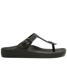 Chinelo Preto Anacapri Tira Única Fivela