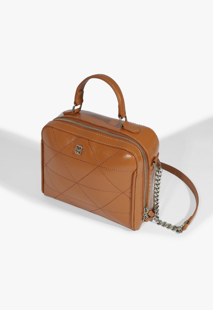 Bolsa Classic Couro Marrom