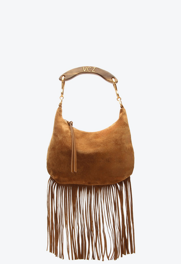 Bolsa Shoulder Moonlight Pequena Caramelo
