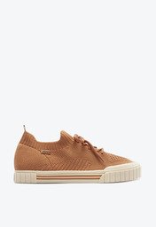 Tênis Bege Anacapri Knit Texturizado Alê