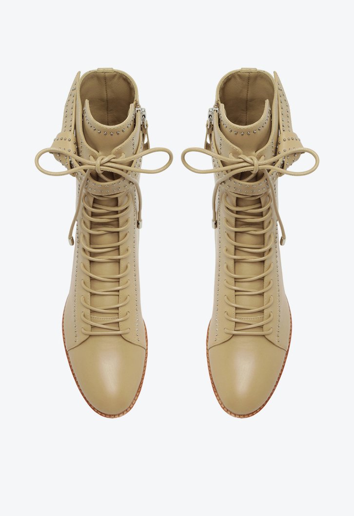 Evelyn Bootie Studs Nude