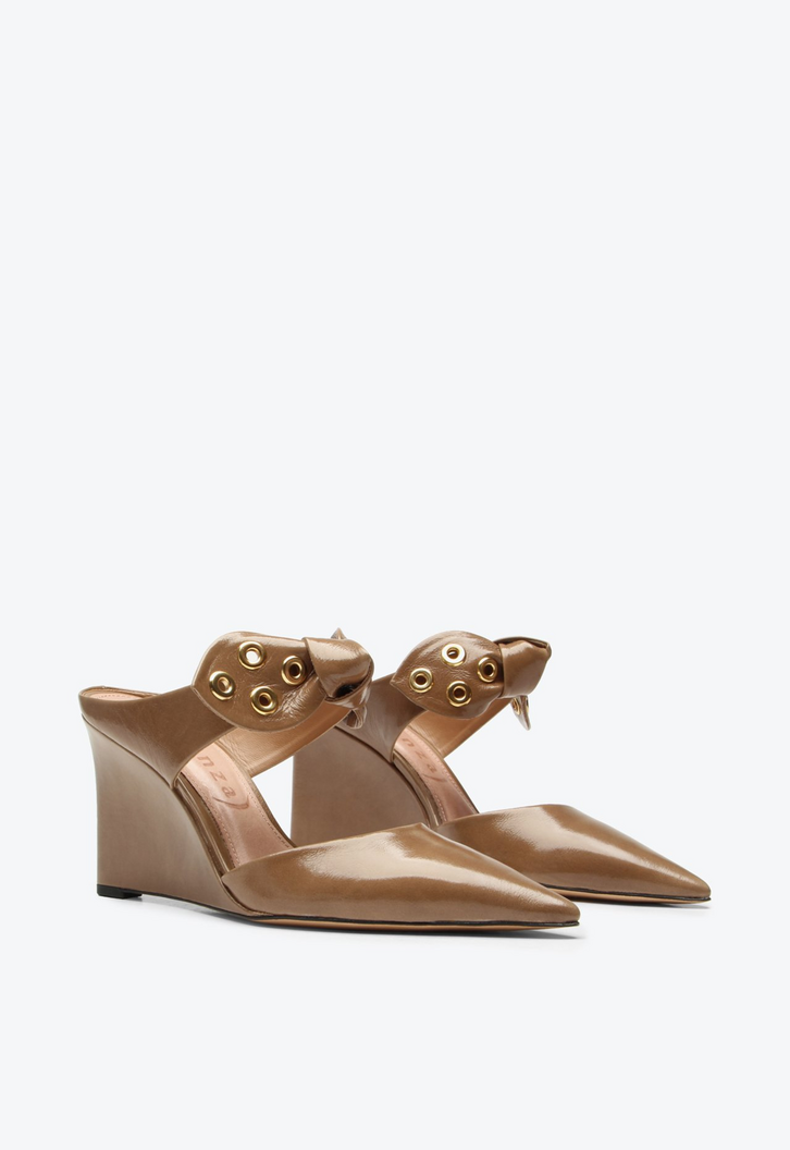 Mule Clara Marrom | ZZ MALL