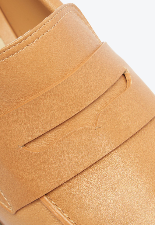 Mocassim Alfie Couro Marrom