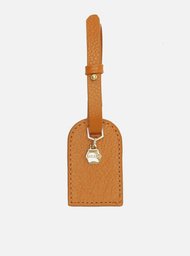 Bag Charm Caramelo Arezzo Couro Pingente