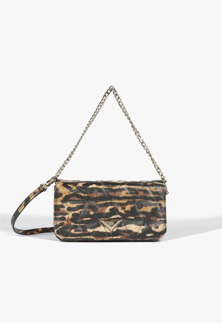 Bolsa Tiracolo Schutz Pequena 944 Wild Couro Onça