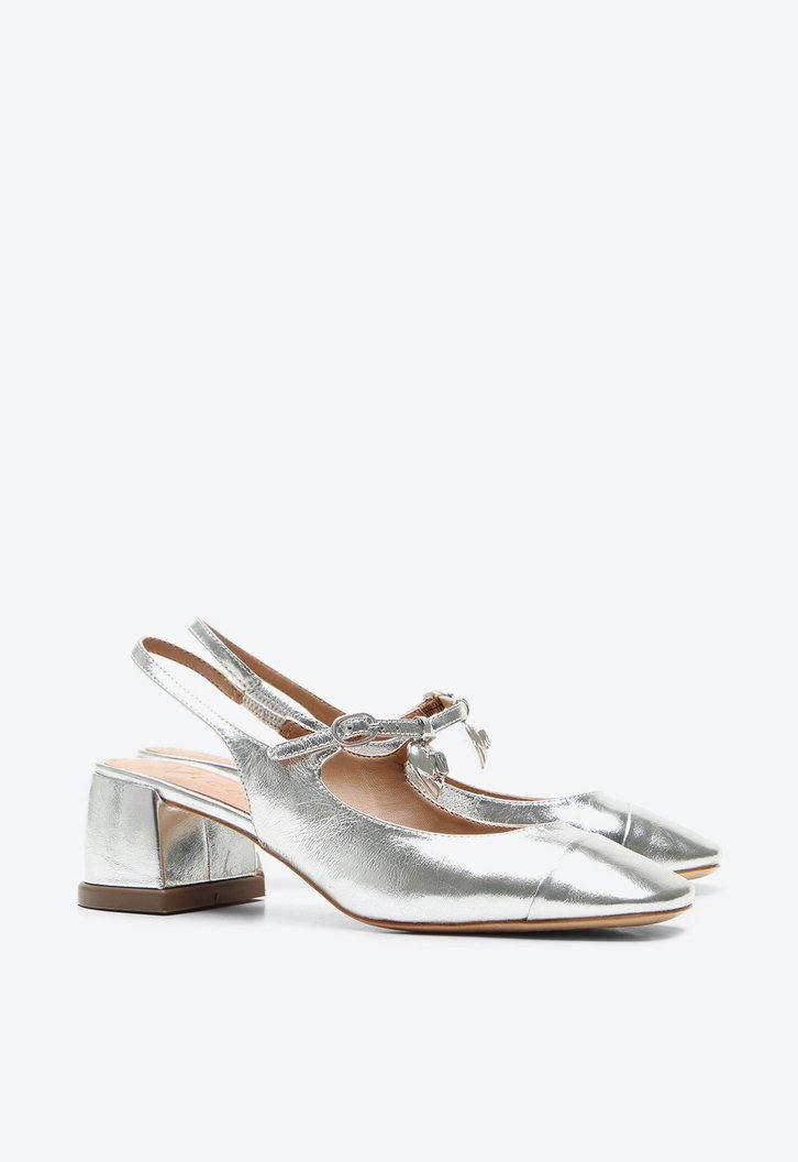 Slingback Gigi Prata