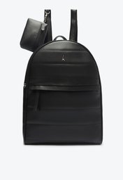Mochila Pouch Preta Anacapri Grande Matelassê Reto