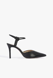 Sapato Scarpin Preto Schutz Knots