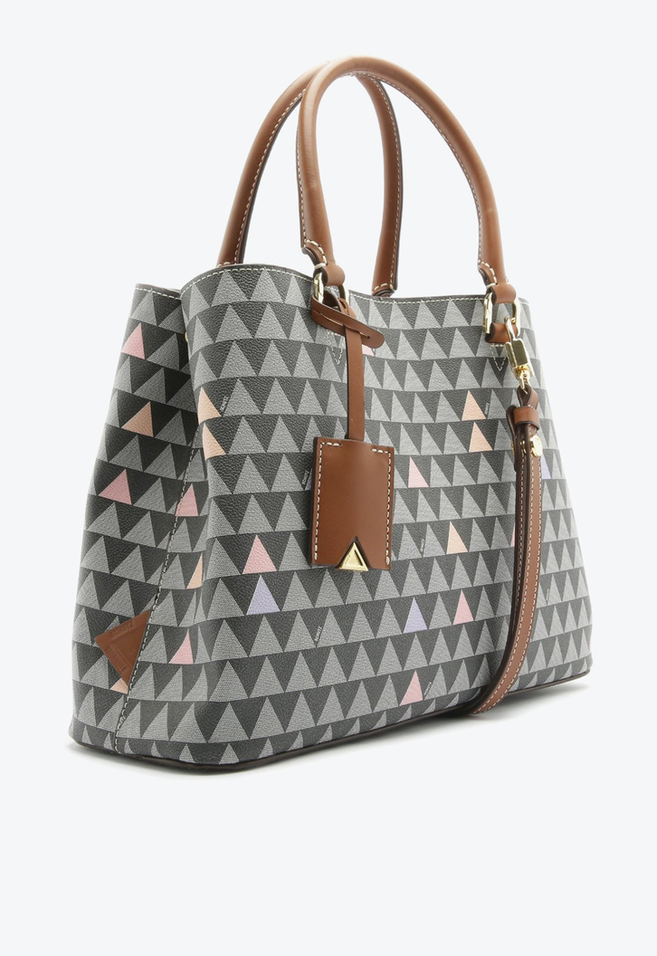 Bolsa Tote Preta Schutz Lara New Triangle | ZZ MALL